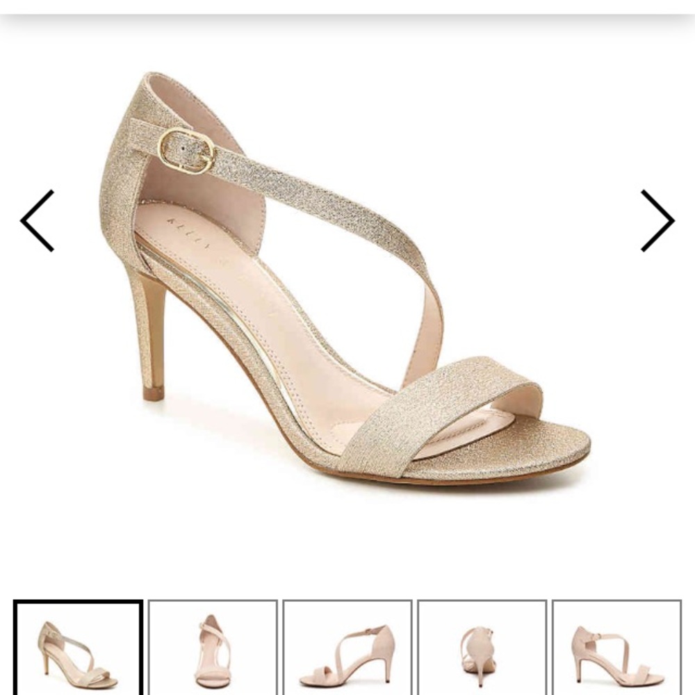 ISO Katie and Kelly Etilla Sandal 7 Gold metallic